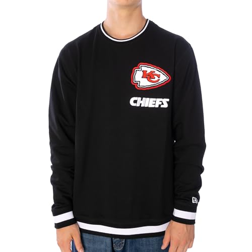 New Era Logoselect Kansas City Chiefs Sweatpulli Herren Sweater schwarz 3XL von New Era