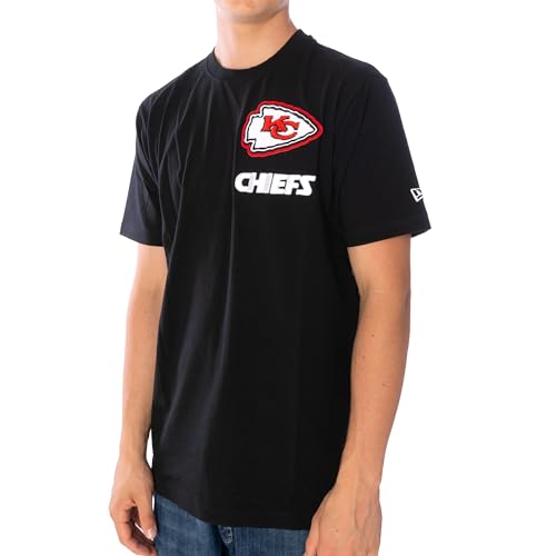 New Era Logoselect Kansas City Chiefs T-Shirt Herren Shirt schwarz, XL von New Era