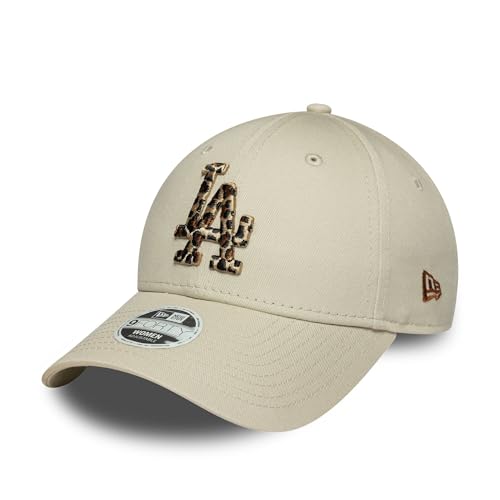 New Era Los Angeles Dodgers 9Forty Leopard Infill Women Cap Beige - One-Size von New Era