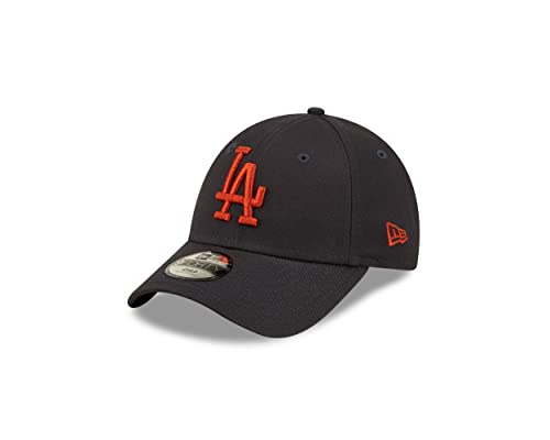 New Era Los Angeles Dodgers Basecap Kids Kinder 9Forty MLB Kappe schwarz Teamlogo in rot - Child von New Era