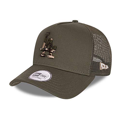 New Era Los Angeles Dodgers Camouflage Infill A-Frame Adjustable Trucker Cap - One-Size von New Era