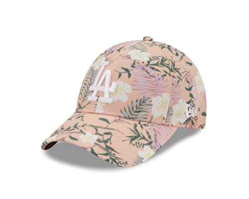 New Era Los Angeles Dodgers Damencap floral Blumen rosa verstellbar MLB Accessoire - One-Size von New Era