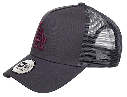 New Era Los Angeles Dodgers Gray Edition A-Frame Adjustable Trucker Cap - One-Size von New Era