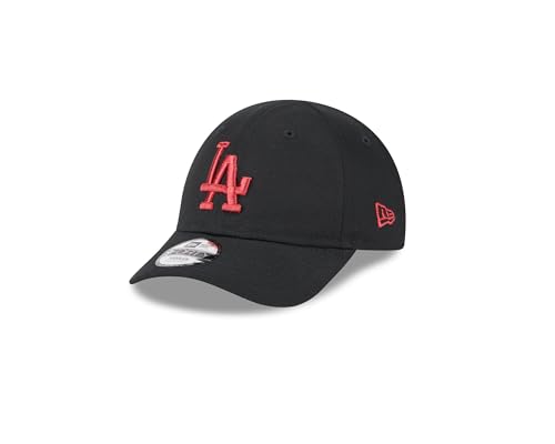 New Era Los Angeles Dodgers Kinderkappe MLB Baseball Hut Cap Klettverschluss 9Forty LA schwarz rot - Toddler von New Era