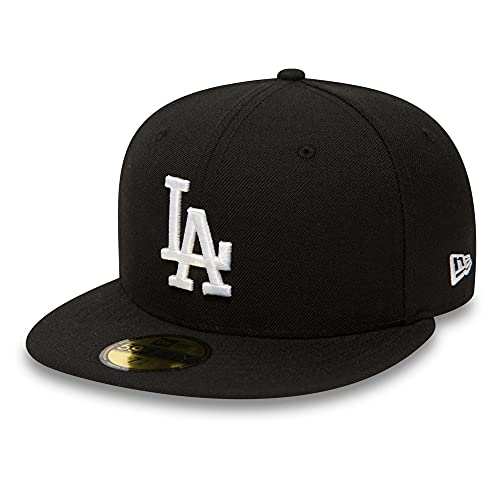 New Era Los Angeles Dodgers MLB Basic Black Base 59Fifty Basecap - 7 3/4-62cm (XXL) von New Era