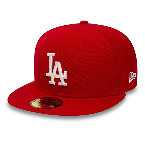 New Era Los Angeles Dodgers MLB Basic Red 59Fifty Basecap - 7 1/4-58cm (L) von New Era