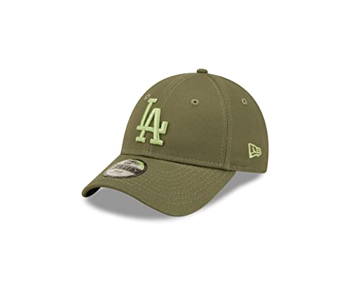 New Era Los Angeles Dodgers MLB League Essential Olive 9Forty Adjustable Kids Cap - Youth von New Era