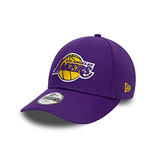 New Era Los Angeles Lakers Cap NBA 9Forty Basecap verstellbar Kinder Basketball Kappe lila - Youth von New Era