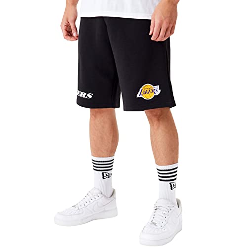 New Era Los Angeles Lakers Nba Wordmark Sweat Shorts XL von New Era