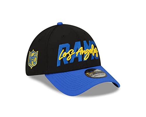 New Era Los Angeles Rams 2022 NFL Draft Black Royal 39Thirty Stretch Cap - S-M (6 3/8-7 1/4) von New Era