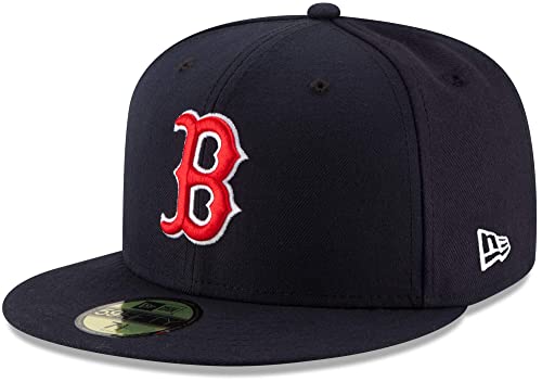 New Era MLB 59FIFTY Team Color Authentic Collection Fitted On Field Game Cap M?tze, Boston Red Sox, 57 EU von New Era