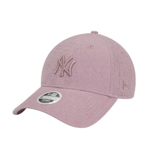 New Era MLB Basecap für Damen New York Yankees verstellbar Kappe gebogener Schirm Cap Mädchen lila - One-Size von New Era