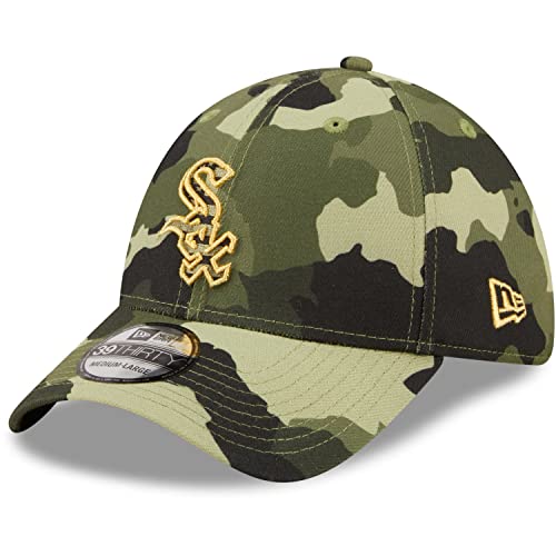 New Era - MLB Chicago White Sox 2022 Armed Forces Day 39Thirty Stretch Cap Farbe Camouflage, Größe L-XL von New Era