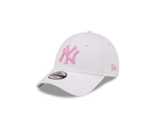 New Era MLB Fankappe Kinder New York Yankees Baseball Junge Mädchen Teamlogo verstellbar Cap weiß - Child von New Era
