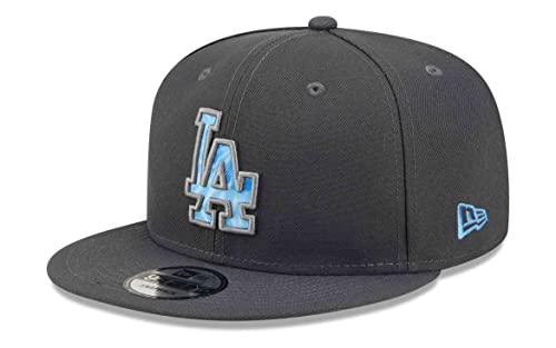 New Era - MLB Los Angeles Dodgers 2022 Fathers Day 9Fifty Snapback Cap Farbe Grau, Größe S-M von New Era