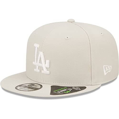 New Era - MLB Los Angeles Dodgers Repreve 9Fifty Snapback Cap Farbe Beige, Größe S-M von New Era