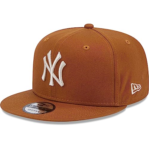 New Era - MLB New York Yankees League Essential 9Fifty Snapback Cap Farbe Beige, Größe S-M von New Era