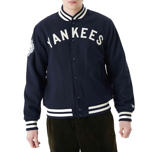 New Era - MLB New York Yankees Patch Varsity Jacke, Größe:L von New Era