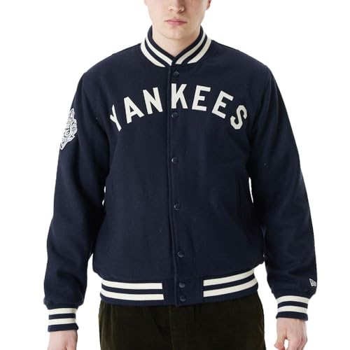 New Era - MLB New York Yankees Patch Varsity Jacke, Größe:XL von New Era