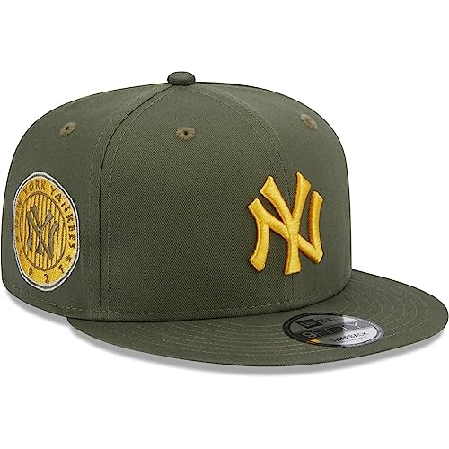New Era - MLB New York Yankees Side Patch 9Fifty Snapback Cap Farbe Grün, Größe M-L von New Era