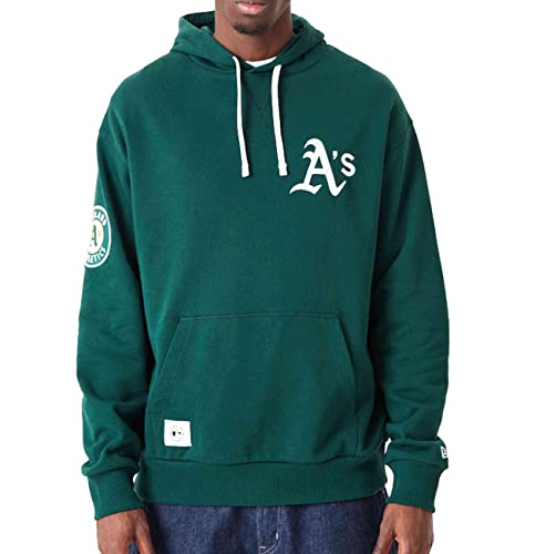New Era - MLB Oakland Athletics Heritage Oversized Hoodie Farbe Grün, Größe L von New Era