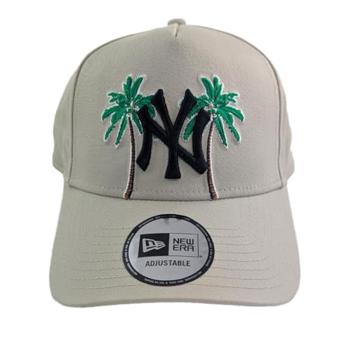 New Era MLB Palm Tree E-Frame Cap New York Yankees Stone von New Era