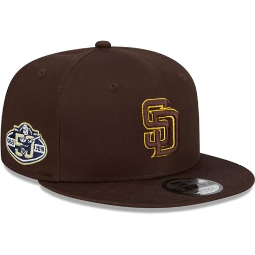 New Era - MLB San Diego Padres Side Patch 9Fifty Snapback Cap, Größe:M-L von New Era