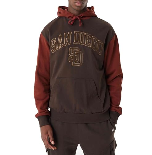 New Era - MLB San Diego Padres Team Patch Hoodie, Größe:XL von New Era