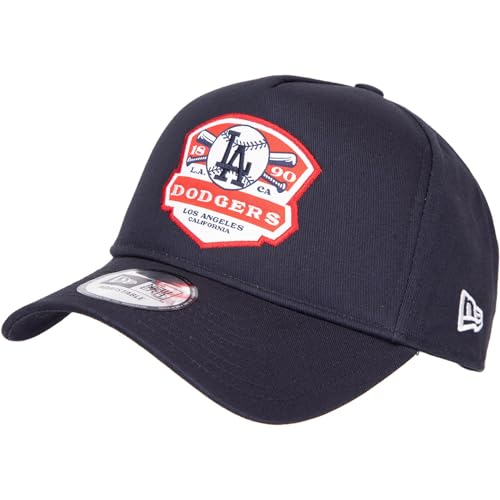 New Era MLB Team Patch E-Fram Cap (DE/NL/SE/PL, Alphanumerisch, Einheitsgröße, LA Dodgers) von New Era