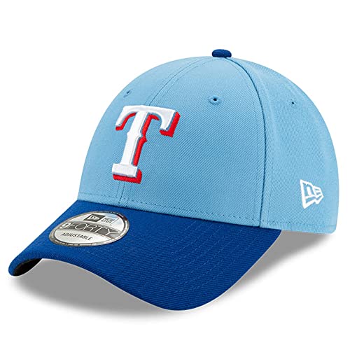 New Era MLB The League 9FORTY 2-Tone Verstellbare Mütze Cap Einheitsgröße, Texas Rangers, Einheitsgr��e von New Era