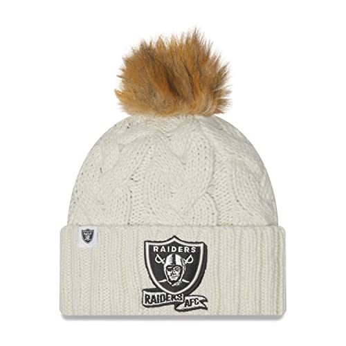 New Era Mädchen Sideline Winter Mütze - Las Vegas Raiders C von New Era