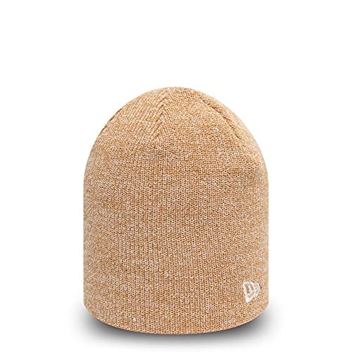 New Era Wintermütze Marl Skull Beanie - Essential Camel von New Era