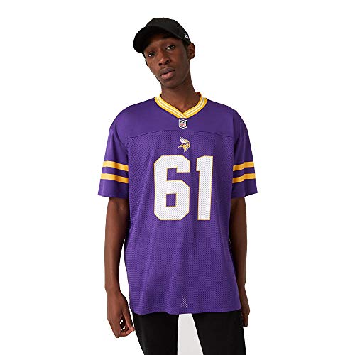 New Era Minnesota Vikings T-Shirt NFL Jersey American Football Fanshirt Lila - 3XL von New Era