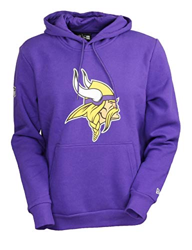 New Era Minnesota Vikings Team Logo Reverse Hoody - S von New Era