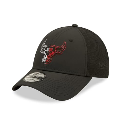 New Era NBA 9FORTY Cap Chicago Bulls Mesh Back Black von New Era