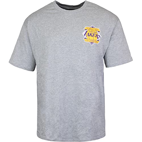 New Era NBA Championship Los Angeles Lakers T-Shirt (Grey, M) von New Era