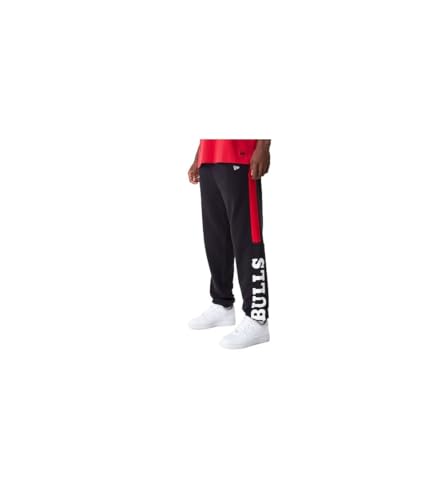 New Era NBA Chicago Bulls Colour Block Jogger Hose schwarz von New Era