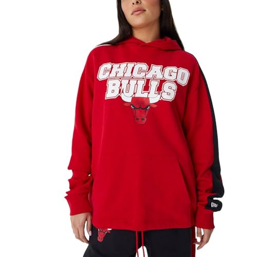 New Era NBA Chicago Bulls Hoodie Kapuzenpullover rot, M von New Era