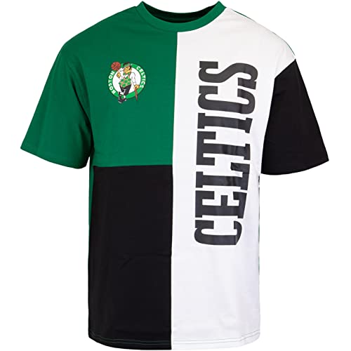 New Era NBA Cut & Sew Oversized T-Shirt (Boston Celtics, M) von New Era