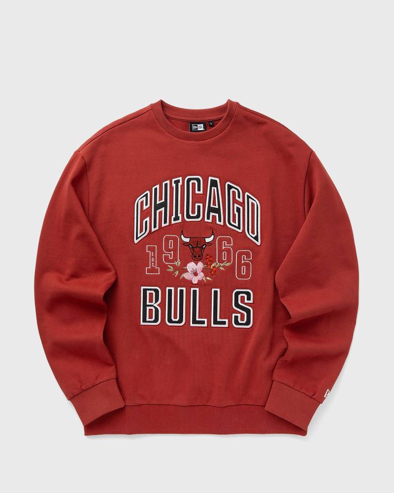 New Era NBA FLORAL OS CREW CHICAGO BULLS men Sweatshirts|Team Sweats brown in Größe:XXL von New Era