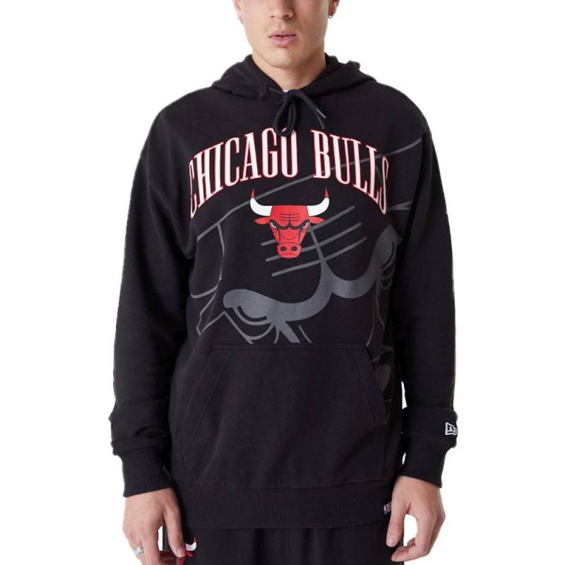 New Era NBA Fleece Hoody - SHADOW LOGO Chicago Bulls von New Era