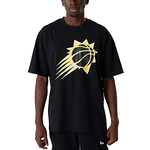 New Era - NBA Phoenix Suns Infill Logo T-Shirt Farbe Schwarz, Größe XL von New Era