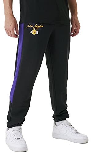 New Era - NBA Script Jogger - Los Angeles Lakers Männer Trainingshose schwarz XXL von New Era