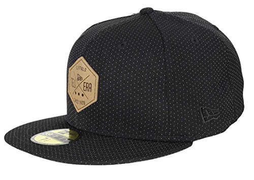 New Era Hex Patch Black 59Fifty Cap - 7 1/2-60cm (XL) von New Era