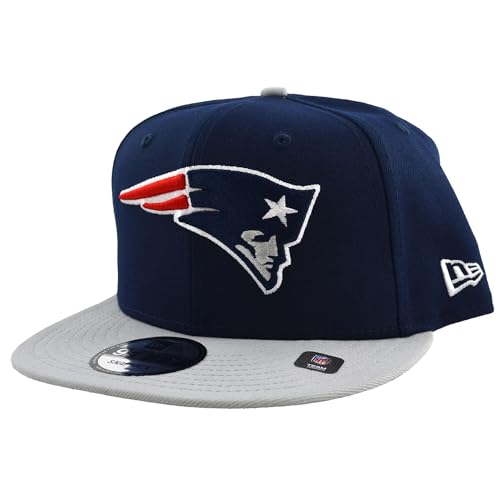 New Era NFL 9FIFTY Snapback Cap New England Patriots Navy/Grey von New Era