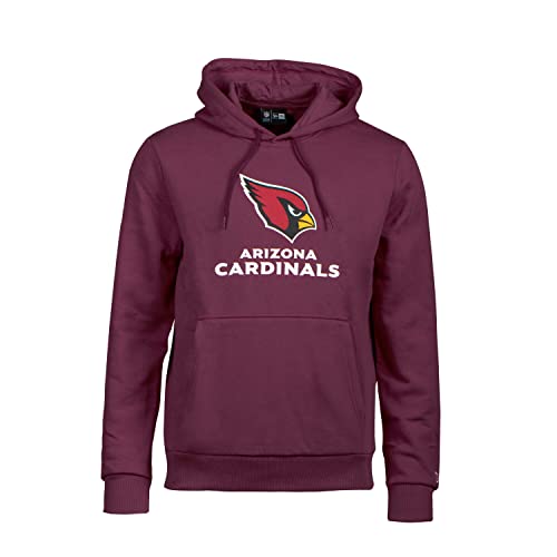 New Era - NFL Arizona Cardinals Team Logo and Name Hoodie Farbe Rot, Größe 3XL von New Era