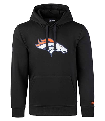 New Era - NFL Denver Broncos Team Logo Hoodie - Black - XS von New Era