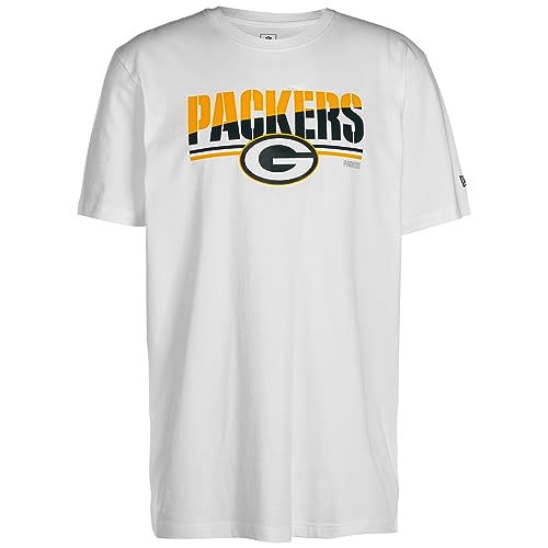 New Era NFL Green Bay Packers 3rd Down T-Shirt Herren weiß/dunkelgrün, L von New Era