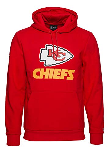 New Era - NFL Kansas City Chiefs Team Logo Hoodie - Rot Farbe Rot, Größe XS von New Era