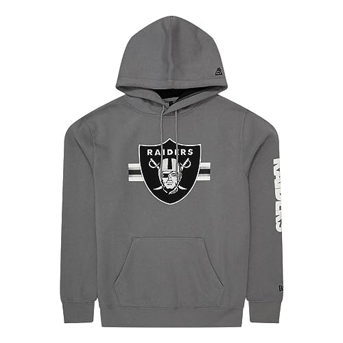 New Era NFL LAS Vegas Raiders Official 2023 Sideline Hoodie Pullover, Größe :XXL von New Era